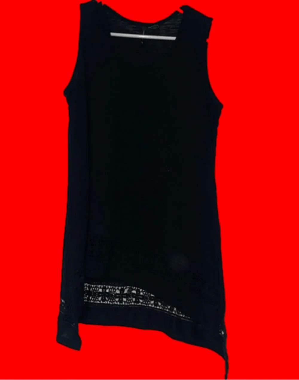Cute black ND top L